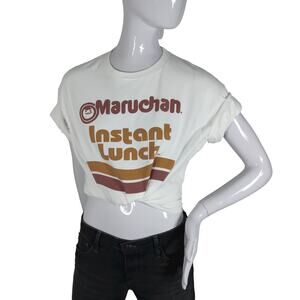 Maruchan Graphic Tee Size Large White "Instant Lunch" short sleeve